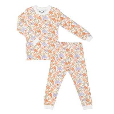 Pyjama Modal Fleurs 2-12ans