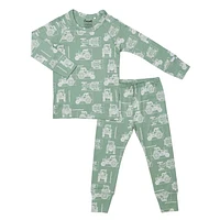 Tractors Pajamas 2-12y