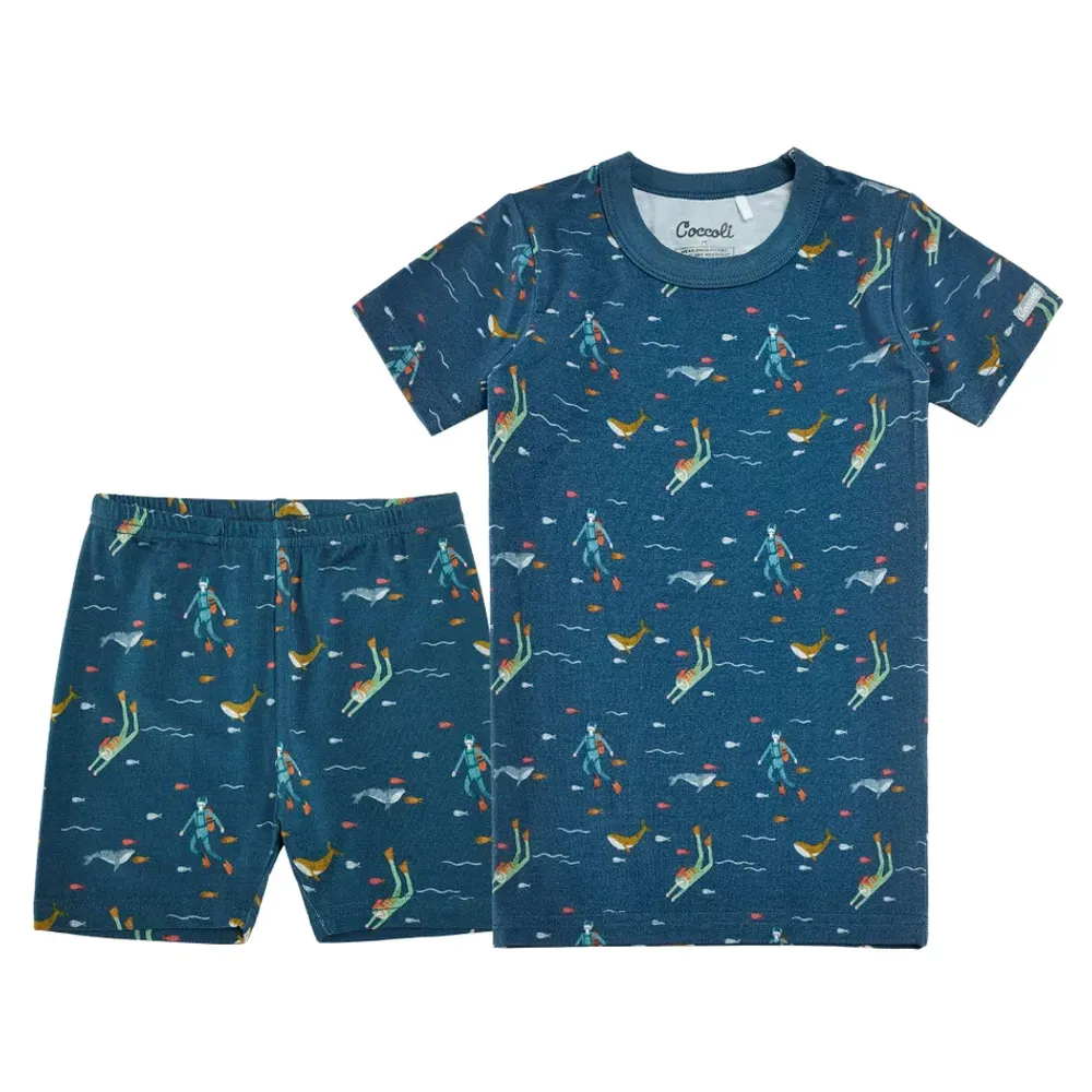 Divers Short Pajamas 2-12y