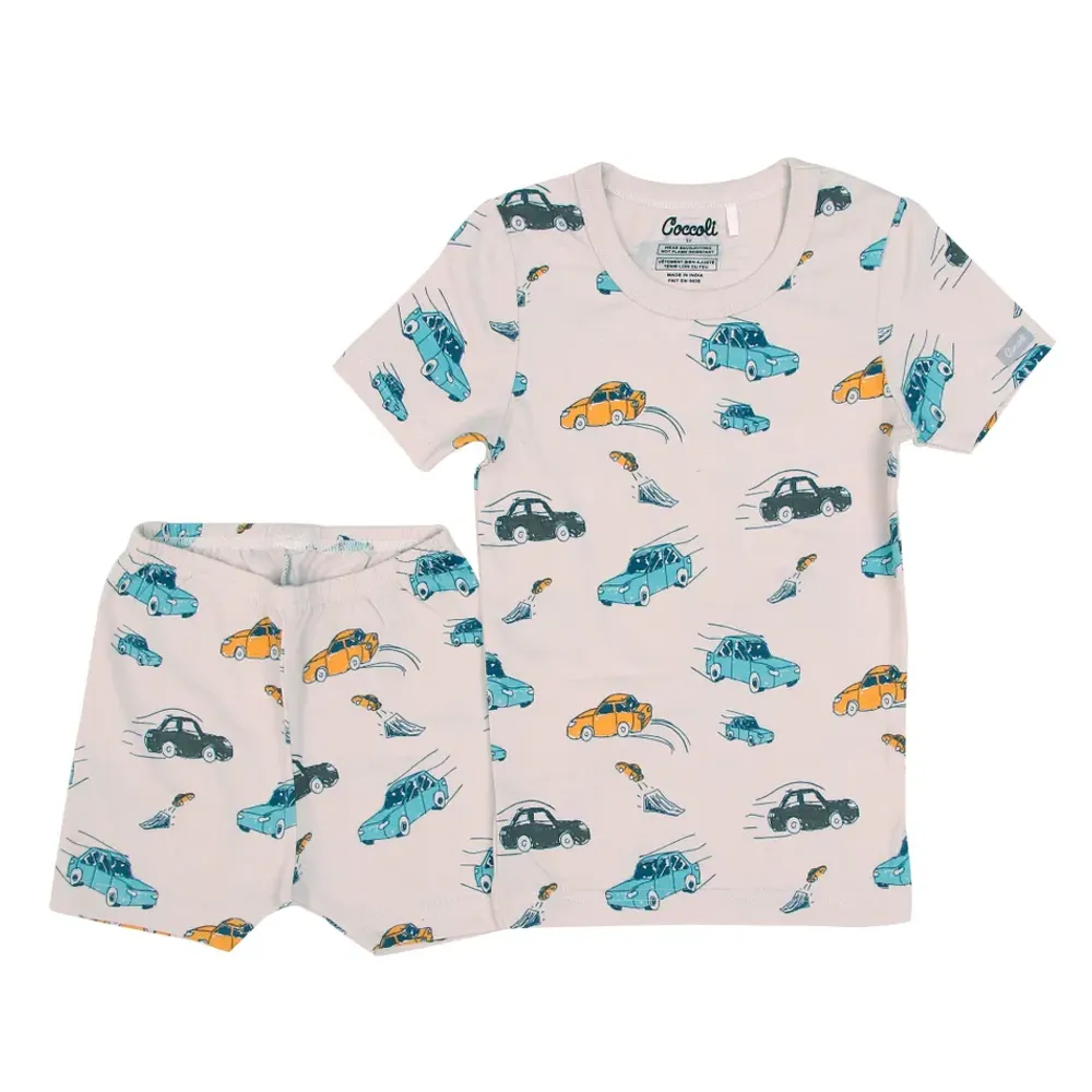 Cars Short Pajamas 2-12y