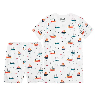 Boats Short Pajamas 2-12y