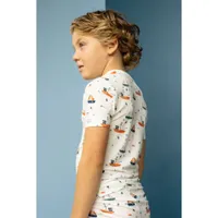 Boats Short Pajamas 2-12y