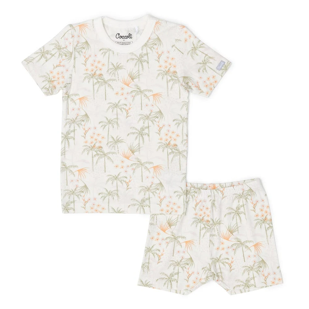 Tropical Short Pajamas 2-12y