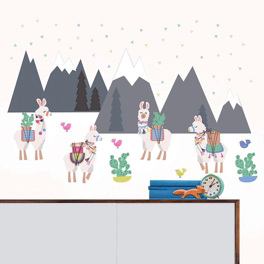 Wall Stickers - Laid Back Llamas