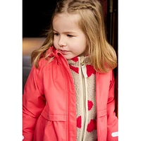 Heart Teddy Fleece Jacket 2-10y