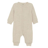 Solid Merino Jumpsuit 0m-1y