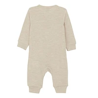 Solid Merino Jumpsuit 0m-1y