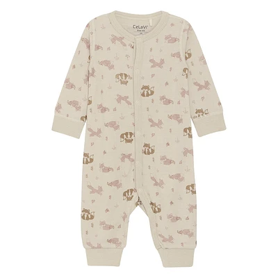 Fox Merino Jumpsuit 0m-1y