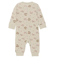 Fox Merino Jumpsuit 0m-1y