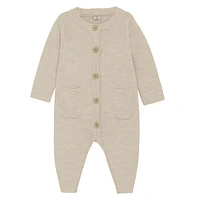 Merino Knit Jumpsuit 0m-1y