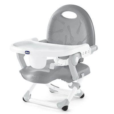 Pocket Snack Booster Seat - Grey