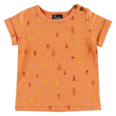 Cactus Bugs Print T-shirt 3-24m