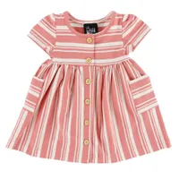 Fields Striped Dress 3-24m