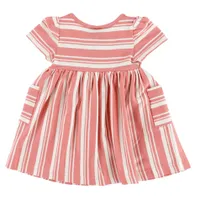 Fields Striped Dress 3-24m