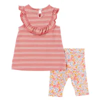 Fields Print Tunic Set 3-24m