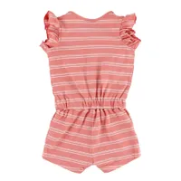 Fields Striped Romper 3-24m