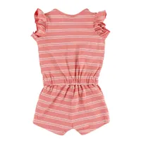 Fields Striped Romper 3-24m