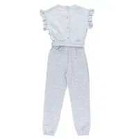 Fields Print Jumpsuit 2-8y