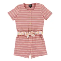 Fields Striped Romper 2-8y