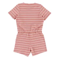 Fields Striped Romper 2-8y