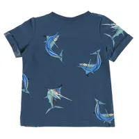 Surf Spot Print T-shirt 3-24m