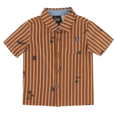 Surf Spot Striped Shirt 3-24m