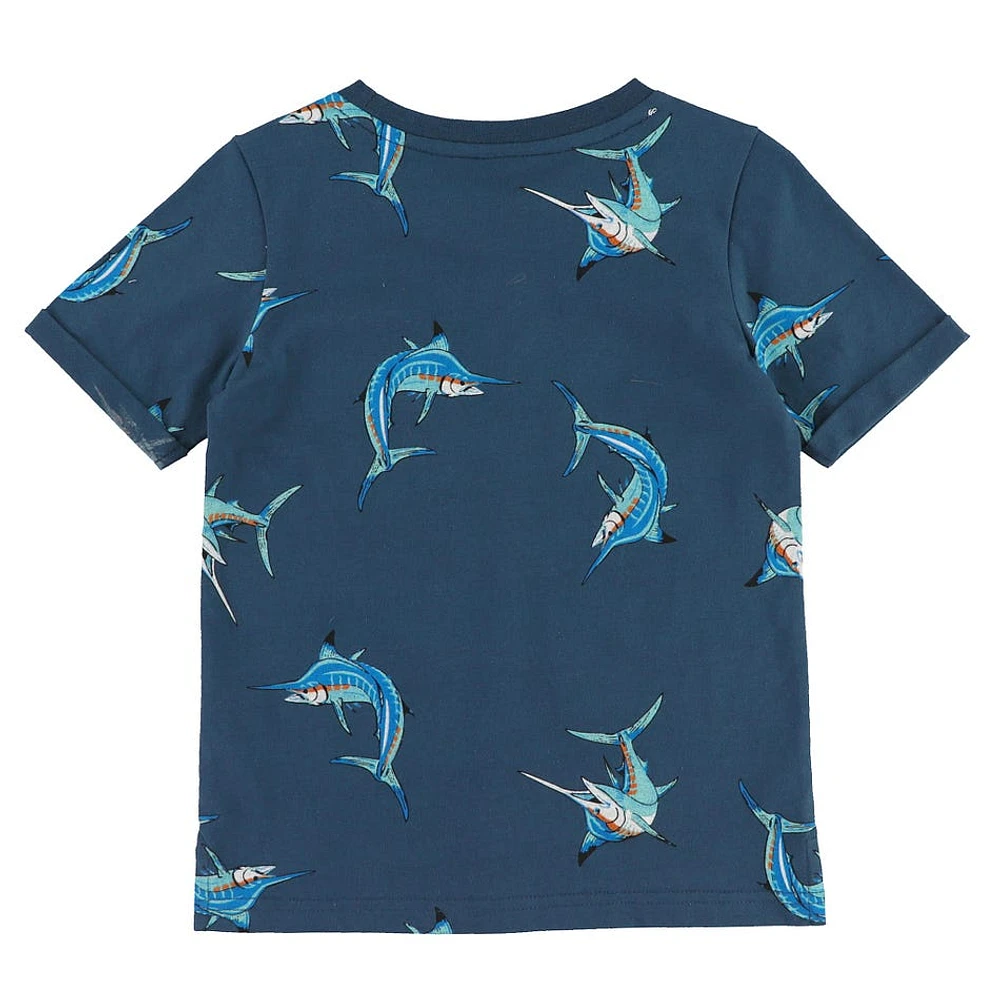 Surf Spot Print T-shirt 2-8y