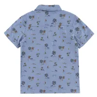 Surf Spot Print Shirt 2-8y