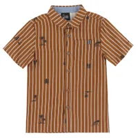 Surf Spot Striped Shirt 2-8y