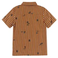 Surf Spot Striped Shirt 2-8y