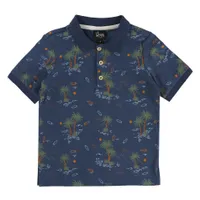 Surf Spot Print Polo 2-8y