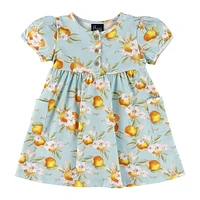 Citrus Garden Dress 3-24m