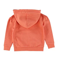 Coral Zip Hoodie 3-24m