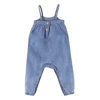 Garden Denim Jumpsuit 3-24m