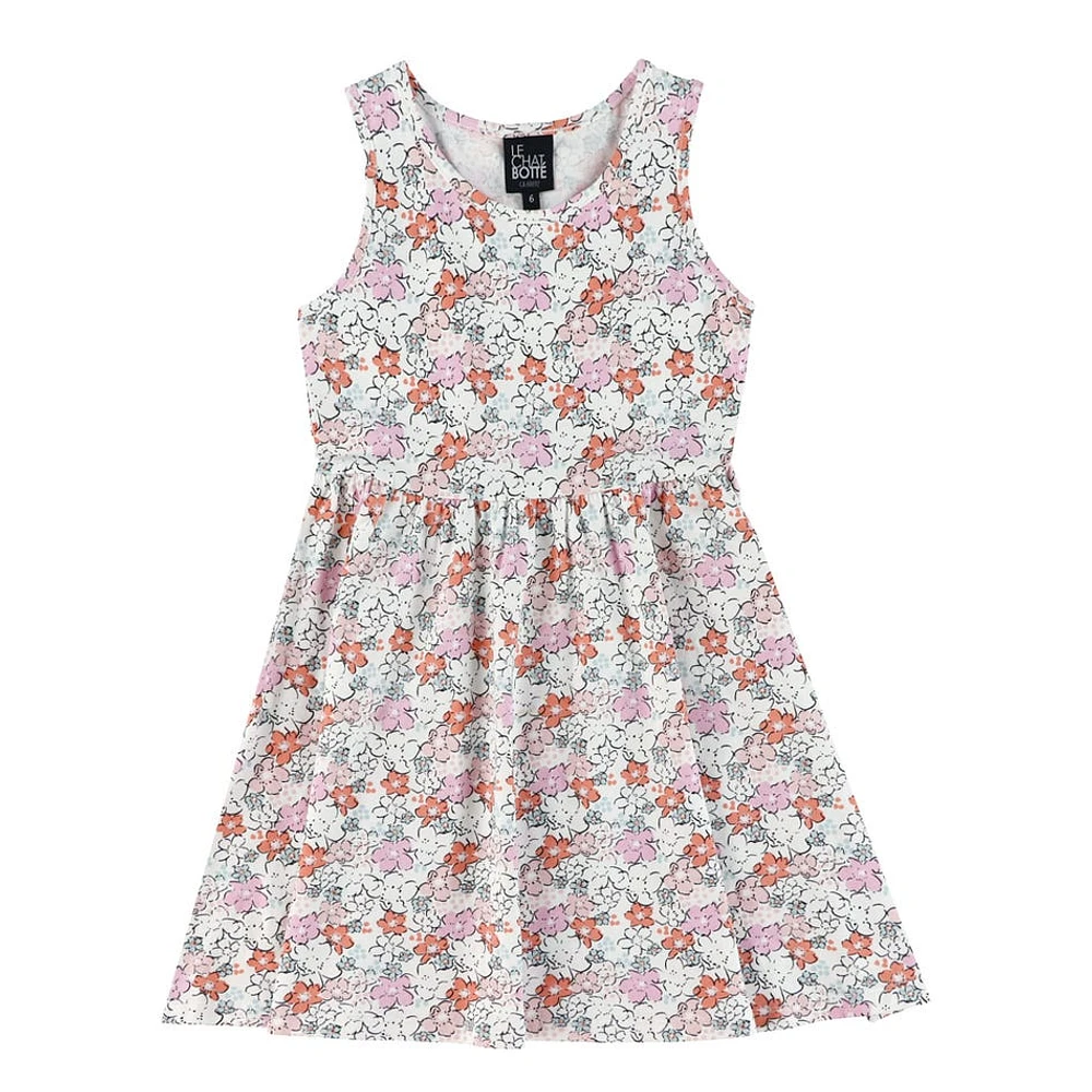 Robe Floral 2-8ans