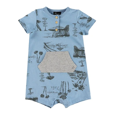 Tiki Vibe Romper 3-24m