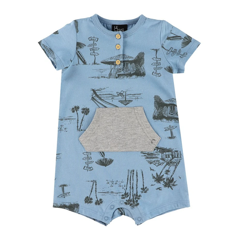 Tiki Vibe Romper 3-24m