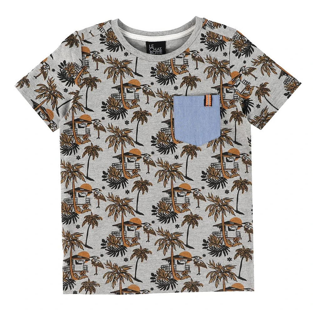 T-shirt Imprimé Tiki Vibe 2-8ans