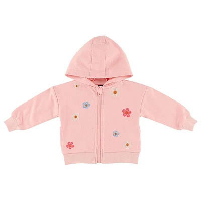 Meadow Zip Front Hoodie 3-24m