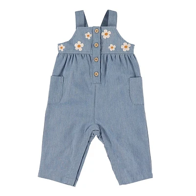 Meadow Chambray Overalls 3-24m