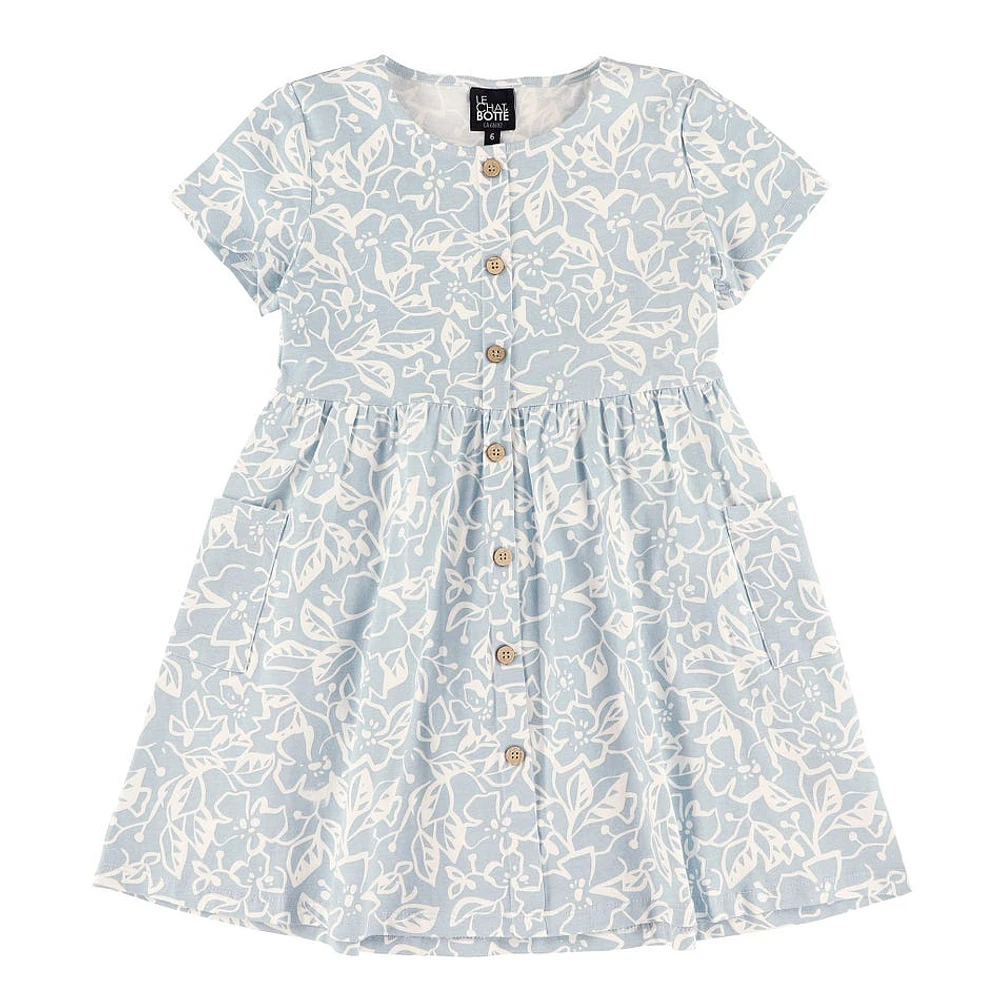 Robe Prairie Bleue 2-8ans