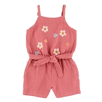 Meadow Muslin Romper 2-8y