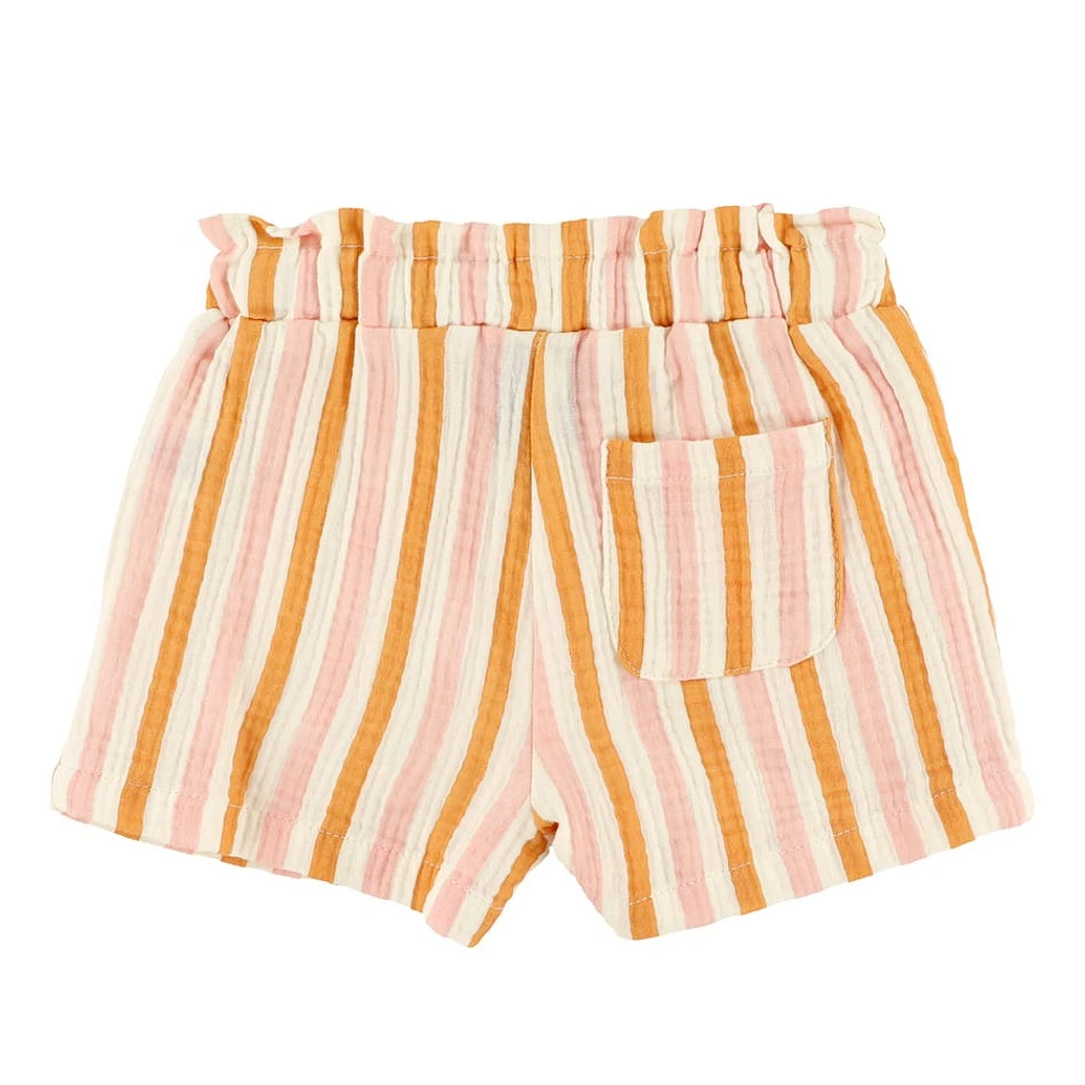 Muslin Striped Shorts 2-8y