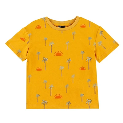 Horizon Palm Trees T-Shirt 2-8y