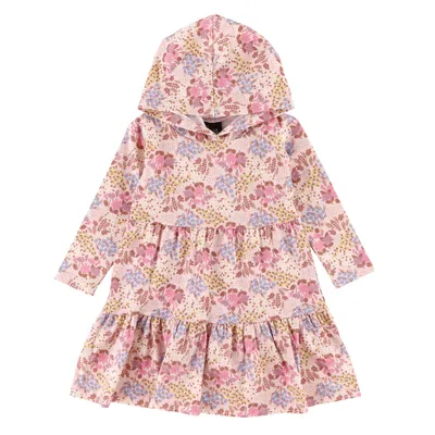 Bouquet Hooded Dress 3-24m