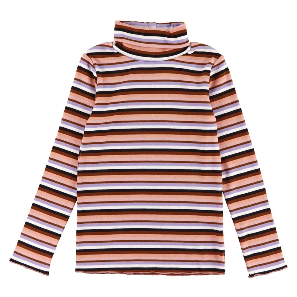 Meadow Striped Mock Neck 2-8y