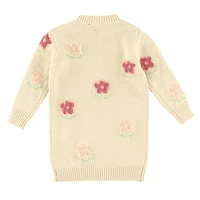 Flowers Melody Knit Dress 3-24m