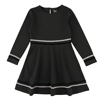 Melody Black Dress 2-8y