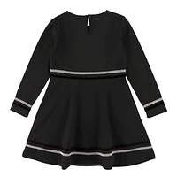 Melody Black Dress 2-8y