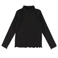 Melody Rib Turtle Neck 2-8y